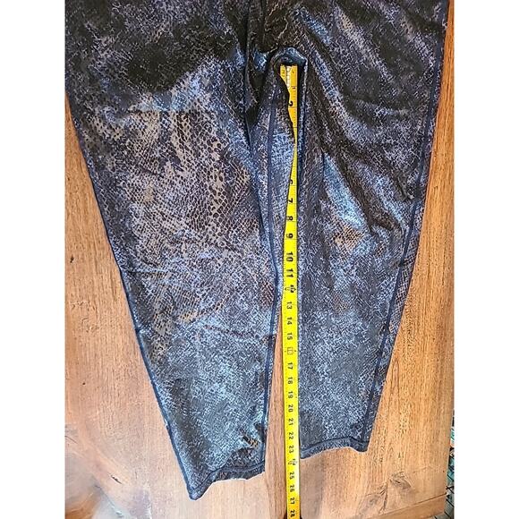 IDEOLOGY Women's Indigo Sea Animal Print High Waist Activewear Leggings Plus 3x - Picture 7 of 9